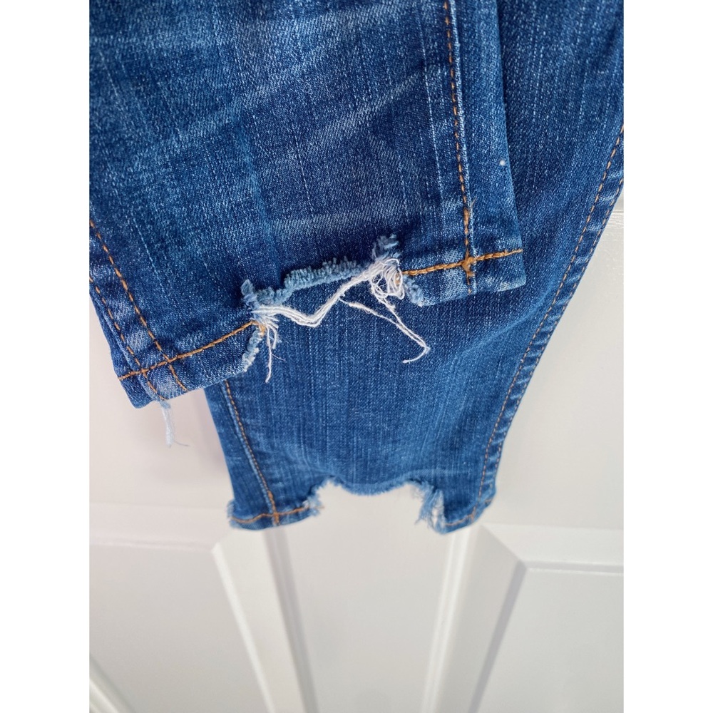 Madewell 10" High-Rise Skinny Jeans: Chewed-Hem Edition Size 26 - Picture 11 of 15